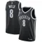 Nike Brooklyn Nets Patty Mills 8 Trikot Icon Edition Swingman Schwarz Für Herren
