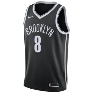 Nike Brooklyn Nets Patty Mills 8 Trikot Icon Edition Swingman Schwarz Für Herren