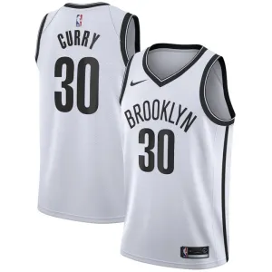 Nike Brooklyn Nets Seth Curry 30 Trikot Association Edition Swingman Weiß Für Herren
