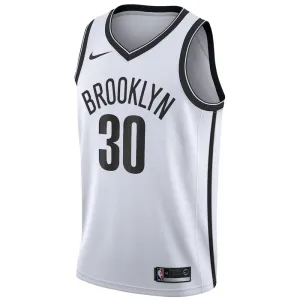 Nike Brooklyn Nets Seth Curry 30 Trikot Association Edition Swingman Weiß Für Herren