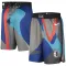 Nike Brooklyn Nets Shorts City Edition 23/24 Swingman Schwarz Für Kinder