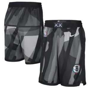 Nike Brooklyn Nets Shorts City Edition 24/25 Swingman Für Herren