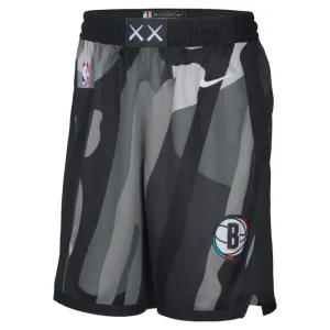 Nike Brooklyn Nets Shorts City Edition 24/25 Swingman Für Herren