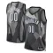 Nike Brooklyn Nets Trikot Personalisiert City Edition 24/25 Swingman Grau Für Herren