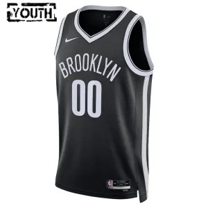 Nike Brooklyn Nets Trikot Personalisiert Icon Edition Swingman Schwarz Für Kinder