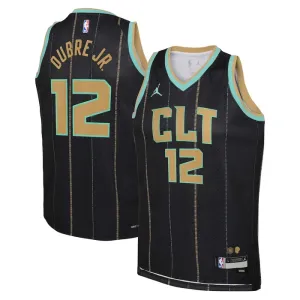 Jordan Charlotte Hornets Kelly Oubre JR 12 Trikot City Edition 22/23 Swingman Schwarz Für Herren