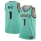 Jordan Charlotte Hornets Lamelo Ball Trikot City Edition 24/25 Swingman Teal Für Herren