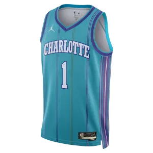 Jordan Charlotte Hornets LaMelo Ball Trikot Classic Edition 23/24 Swingman Teal Für Herren