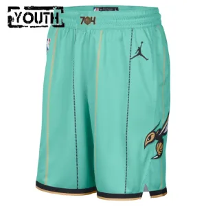 Jordan Charlotte Hornets Shorts City Edition 24/25 Swingman Für Kinder