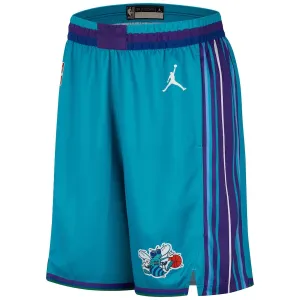 Jordan Charlotte Hornets Shorts Classic Edition 23/24 Swingman Teal Für Herren