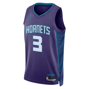 Jordan Charlotte Hornets Terry Rozier III 3 Trikot Statement Edition Swingman Lila Für Herren