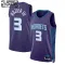 Jordan Charlotte Hornets Terry Rozier III 3 Trikot Statement Edition Swingman Lila Für Kinder