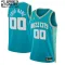 Jordan Charlotte Hornets Trikot Personalisiert City Edition 23/24 Swingman Teal Für Kinder