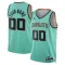 Jordan Charlotte Hornets Trikot Personalisiert City Edition 24/25 Swingman Teal Für Herren