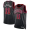 Jordan Chicago Bulls Demar Derozan 11 Trikot Statement Edition Swingman Schwarz Für Herren