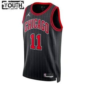 Jordan Chicago Bulls Demar Derozan 11 Trikot Statement Edition Swingman Schwarz Für Kinder