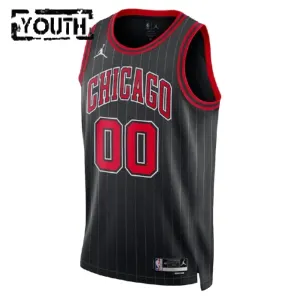 Jordan Chicago Bulls Trikot Personalisiert Statement Edition Swingman Schwarz Für Kinder