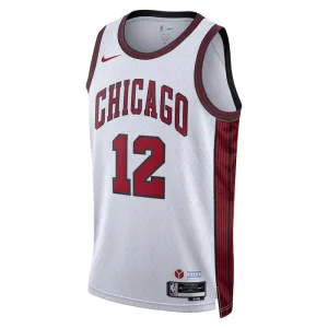 Nike Chicago Bulls Ayo Dosunmu 12 Trikot City Edition 22/23 Swingman Weiß Für Herren