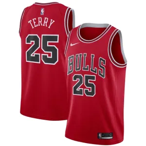 Nike Chicago Bulls Dalen Terry 25 Trikot Icon Edition Swingman Rot Für Herren