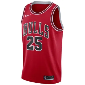 Nike Chicago Bulls Dalen Terry 25 Trikot Icon Edition Swingman Rot Für Herren