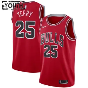 Nike Chicago Bulls Dalen Terry 25 Trikot Icon Edition Swingman Rot Für Kinder