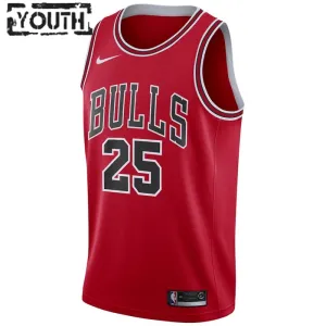 Nike Chicago Bulls Dalen Terry 25 Trikot Icon Edition Swingman Rot Für Kinder