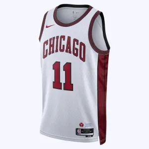 Nike Chicago Bulls Demar Derozan 11 Trikot City Edition 22/23 Swingman Weiß Für Herren