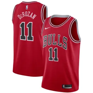Nike Chicago Bulls Demar Derozan 11 Trikot Icon Edition Swingman Rot Für Herren