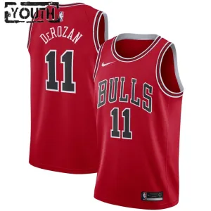 Nike Chicago Bulls Demar Derozan 11 Trikot Icon Edition Swingman Rot Für Kinder