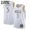 Nike Chicago Bulls Josh Giddey Trikot City Edition 24/25 Swingman Weiß Für Kinder