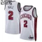 Nike Chicago Bulls Lonzo Ball 2 Trikot City Edition 22/23 Swingman Weiß Für Kinder