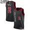 Nike Chicago Bulls Lonzo Ball Trikot City Edition 23/24 Swingman Schwarz Für Kinder