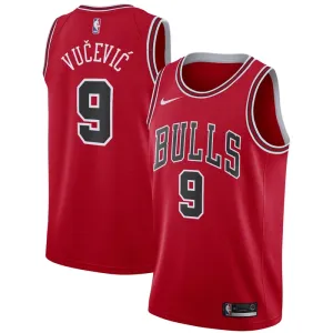 Nike Chicago Bulls Nikola Vucevic 9 Trikot Icon Edition Swingman Rot Für Herren