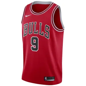Nike Chicago Bulls Nikola Vucevic 9 Trikot Icon Edition Swingman Rot Für Herren