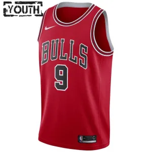 Nike Chicago Bulls Nikola Vucevic 9 Trikot Icon Edition Swingman Rot Für Kinder