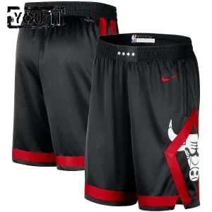 Nike Chicago Bulls Shorts City Edition 23/24 Swingman Für Kinder