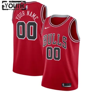Nike Chicago Bulls Trikot Personalisiert Icon Edition Swingman Rot Für Kinder