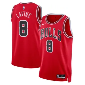 Nike Chicago Bulls Zach Lavine 8 Trikot Icon Edition Swingman Rot Für Herren