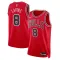 Nike Chicago Bulls Zach Lavine 8 Trikot Icon Edition Swingman Rot Für Herren