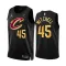 Jordan Cleveland Cavaliers Donovan Mitchell 45 Trikot Statement Edition Swingman Schwarz Für Herren