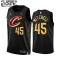 Jordan Cleveland Cavaliers Donovan Mitchell 45 Trikot Statement Edition Swingman Schwarz Für Kinder