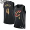 Jordan Cleveland Cavaliers Evan Mobley 4 Trikot Statement Edition Swingman Schwarz Für Kinder