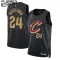 Jordan Cleveland Cavaliers Lauri Markkanen 24 Trikot Statement Edition Swingman Schwarz Für Kinder