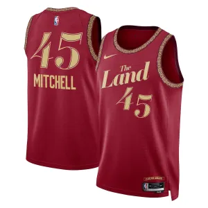 Nike Cleveland Cavaliers Donovan Mitchell Trikot City Edition 23/24 Swingman Für Herren