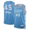 Nike Cleveland Cavaliers Donovan Mitchell Trikot City Edition 24/25 Swingman Blau Für Herren