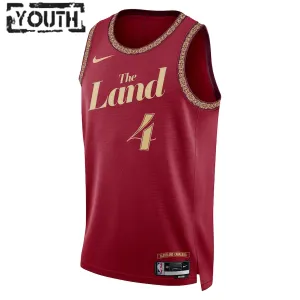 Nike Cleveland Cavaliers Evan Mobley Trikot City Edition 23/24 Swingman Für Kinder
