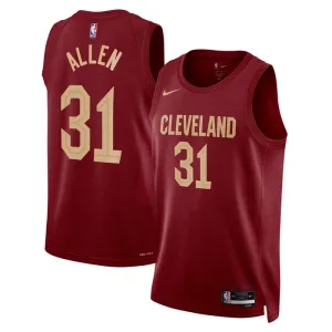 Nike Cleveland Cavaliers Jarrett Allen 31 Trikot Icon Edition Swingman Maroon Für Herren