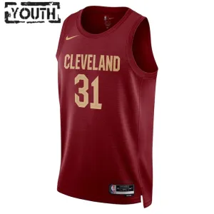 Nike Cleveland Cavaliers Jarrett Allen 31 Trikot Icon Edition Swingman Maroon Für Kinder