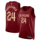 Nike Cleveland Cavaliers Lauri Markkanen 24 Trikot Icon Edition Swingman Maroon Für Herren