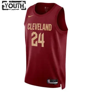 Nike Cleveland Cavaliers Lauri Markkanen 24 Trikot Icon Edition Swingman Maroon Für Kinder